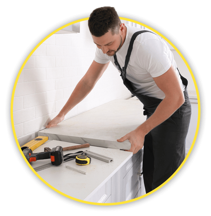Countertop installation
